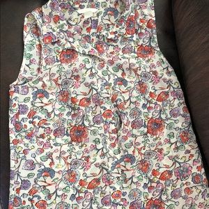 H&M button front tank